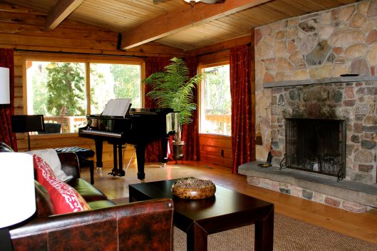 cabin living room
