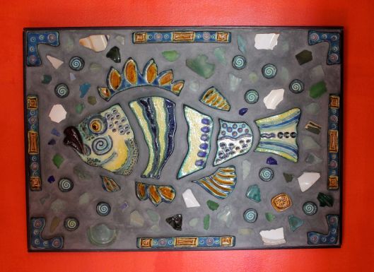 fish mosaic