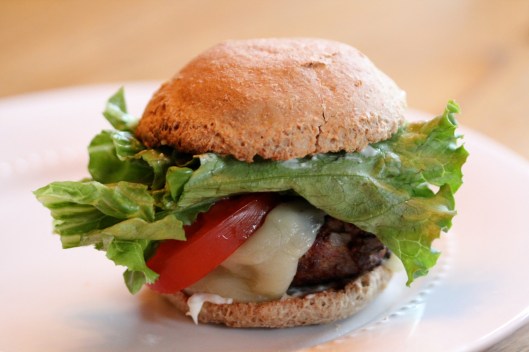 moroccan lamb burger