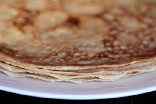 spelt crepes
