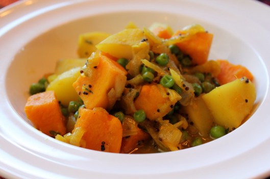 potato and pea curry